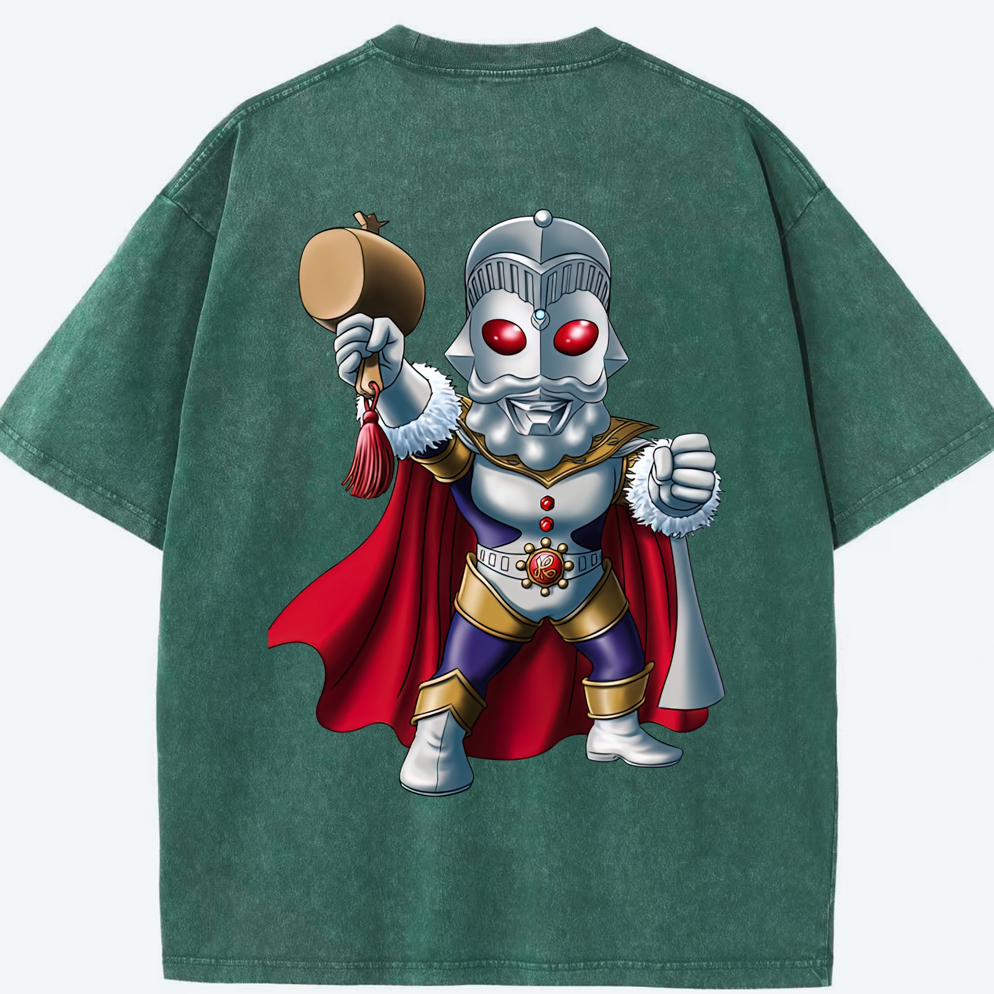 （画像用） ウルトラマン Ultraman 綿100% ヴィンテージ風 半袖Tシャツ（背面プリント）